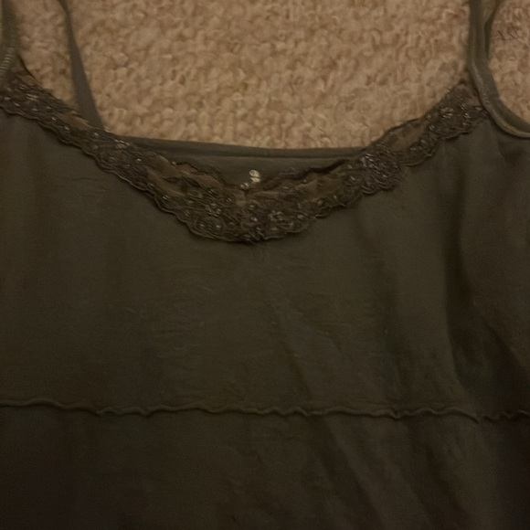 Y2K aborable babydoll beaded tank top - Picture 2 of 7
